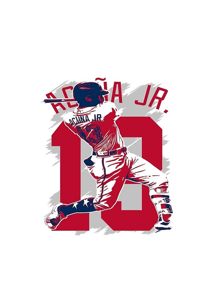 Ronald Acuna Jr Sticker by DkRdesigner