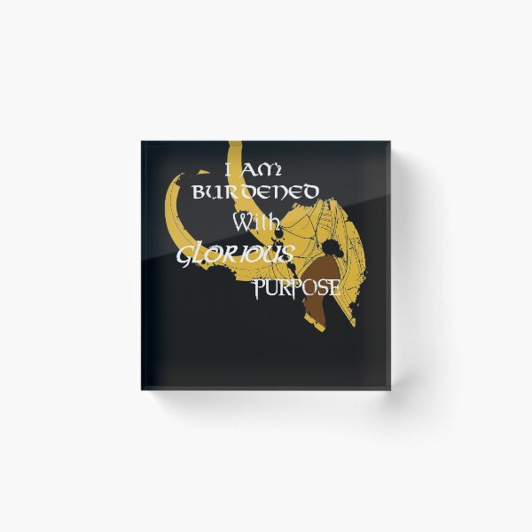 Item preview, I am burdened with glorious purpose designed and sold by LITTLEBUT.