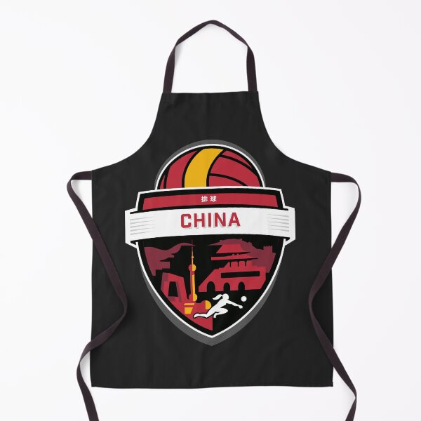 Item preview, Unofficial China Women's Volleyball Badge designed and sold by 804 Volleyball Swag  Volleyball Merch for players and fans.