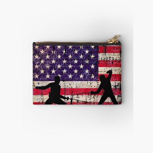 Item preview,  Fencing Distressed American Flag designed and sold by 4Craig.