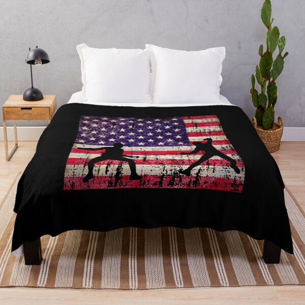 Item preview, Fencing Distressed American Flag designed and sold by 4Craig.