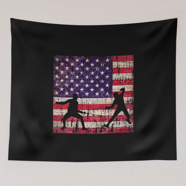 Item preview,  Fencing Distressed American Flag designed and sold by 4Craig.