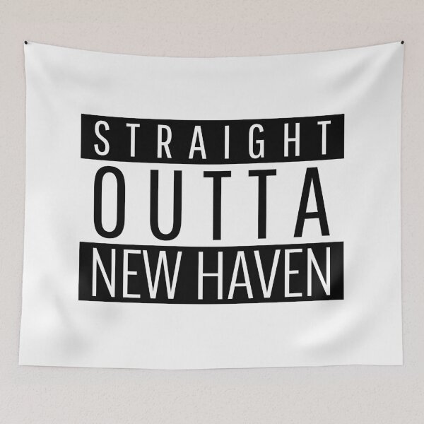 Item preview, Straight Outta New Haven Connecticut  designed and sold by Teelogic.