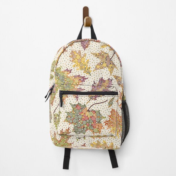 Item preview, Nature’s Watercolor Circular Autumn Leaf Pattern designed and sold by Pierre Bernard Jr.