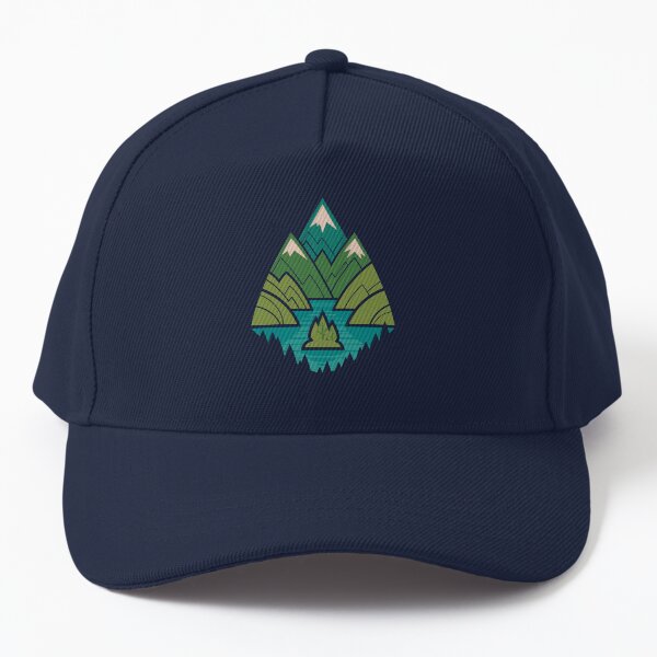 Mountain Lake Baseball Cap