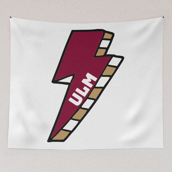 Item preview, ULM University of Louisiana Monroe Lightning Bolt designed and sold by kkosmicki.
