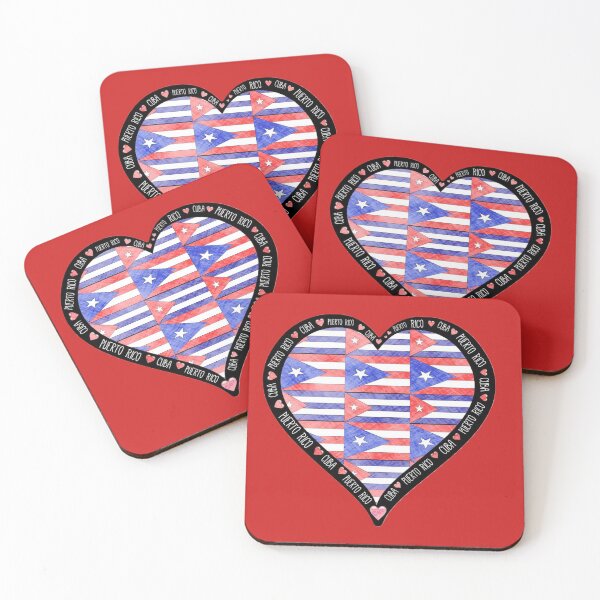 Item preview, Puerto Rico Supports Cuba ❤️  designed and sold by EvaEdibles.