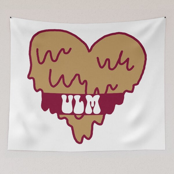 Item preview, ULM University of Louisiana Monroe Heart designed and sold by kkosmicki.