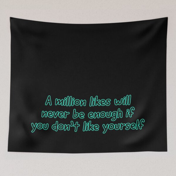 Item preview, "A Million Likes" designed and sold by MrsPeterson2021.