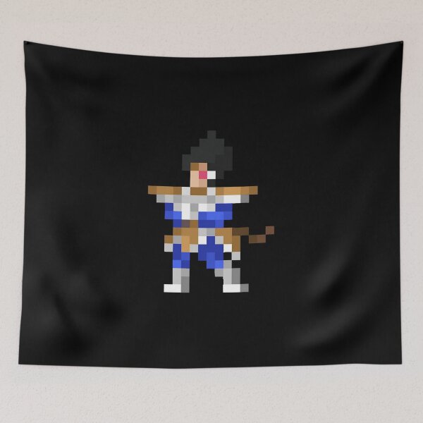 Item preview, Vegeta low-res pixelart  designed and sold by marlineseu.