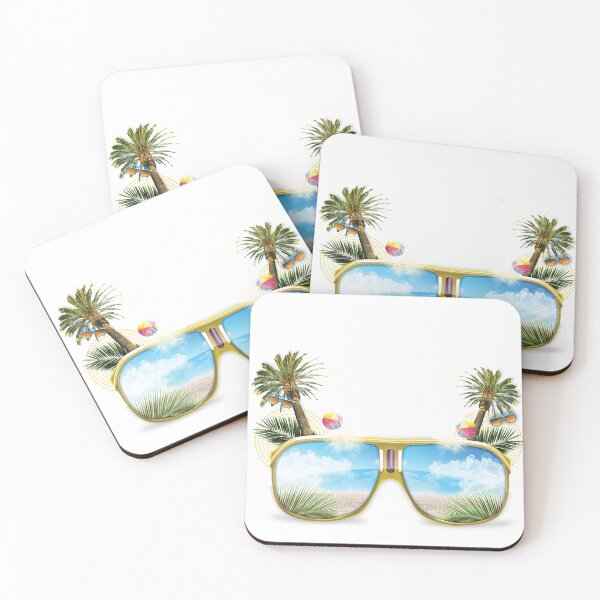 Item preview, Sunglasses and trees art beach designed and sold by sasa-creations.