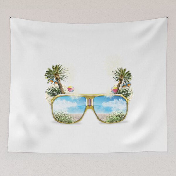 Item preview, Sunglasses and trees art beach designed and sold by sasa-creations.