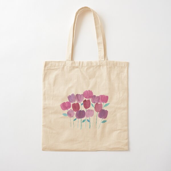 Flirt With Creativity Blooms Cotton Tote Bag