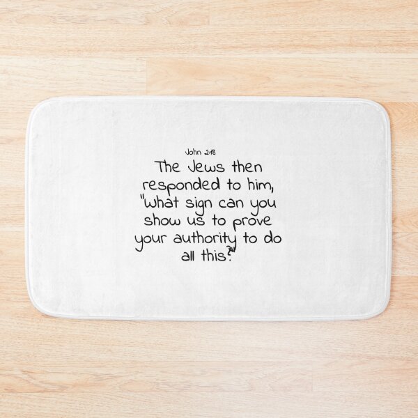 Item preview, Bible verse: John 2:18 designed and sold by john-3-16.