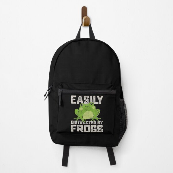 Item preview, Easily Distracted By Frogs Frog Lover Funny Gift Grunge Vintage Graphic  designed and sold by alenaz.