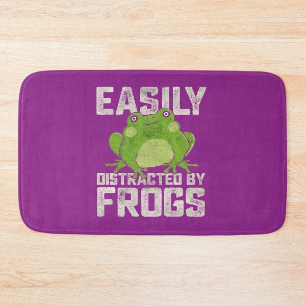 Item preview, Easily Distracted By Frogs Frog Lover Funny Gift Grunge Vintage Graphic  designed and sold by alenaz.