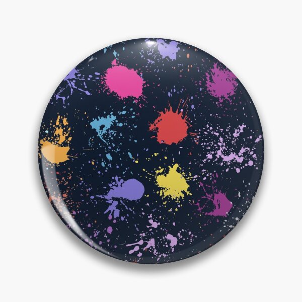 Item preview, Art Paint Splash Seamless textile design colourful bright designed and sold by Dance Vibes: Blingit Studios.