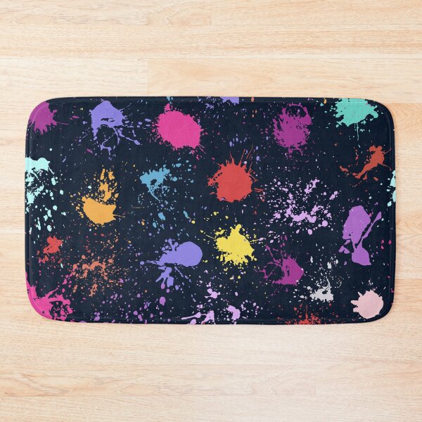 Item preview, Art Paint Splash Seamless textile design colourful bright designed and sold by Dance Vibes: Blingit Studios.