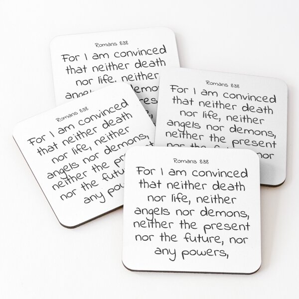 Item preview, Bible verse: Romans 8:38 designed and sold by john-3-16.