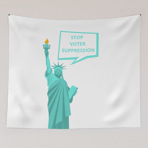 Item preview, Stop Voter suppression designed and sold by Marshmello-.