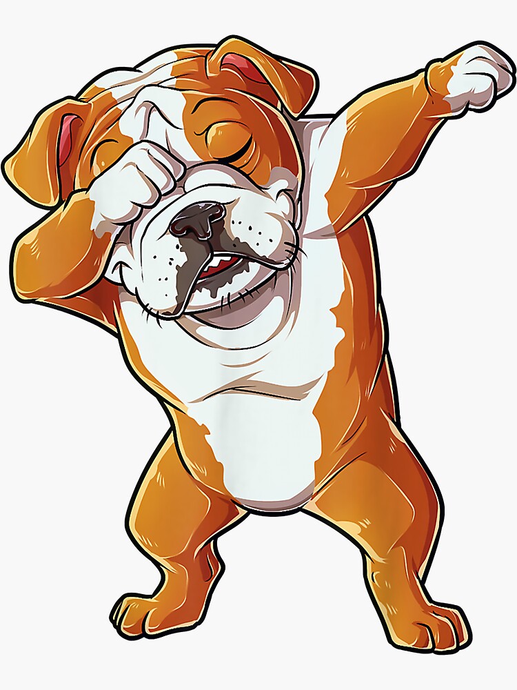 Dabbing English Bulldog T Shirt Boys Dab Dance Puppy Lover Dabbing English Bulldog T Shirt Boys Dab Dance Puppy Lover