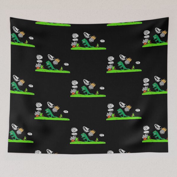 Item preview, Countdown to Extinction (Composition with T-Rex and Meteor), by Jude  designed and sold by ettPesha92.