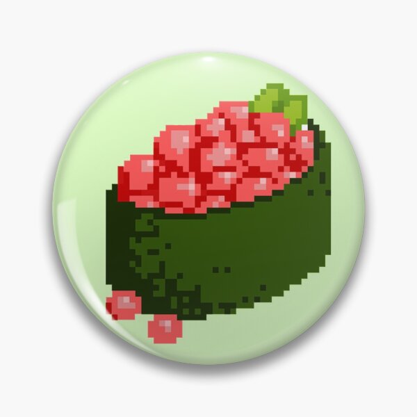 Item preview, Ikura Sushi Pixel Art designed and sold by ASOE.