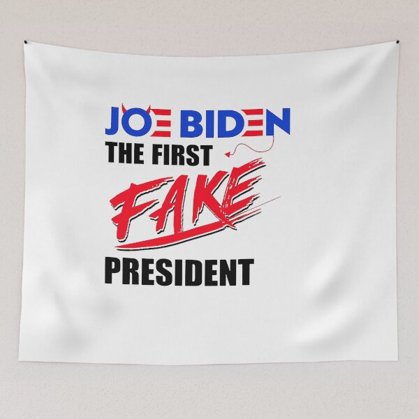 Item preview, Joe Biden The First Fake President designed and sold by christyruffin.