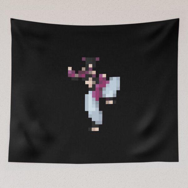 Item preview, Juri Han low-res pixelart  designed and sold by marlineseu.