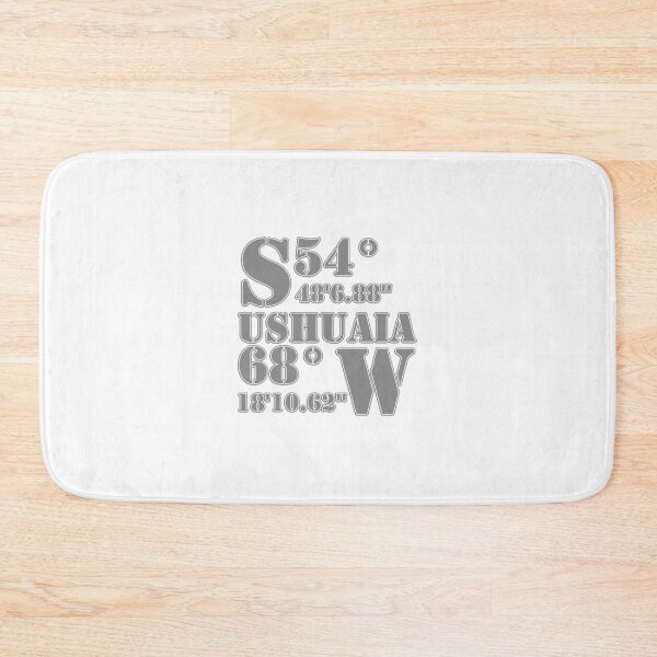 Item preview, Ushuaia - Latitude and Longitude designed and sold by CoolYule.