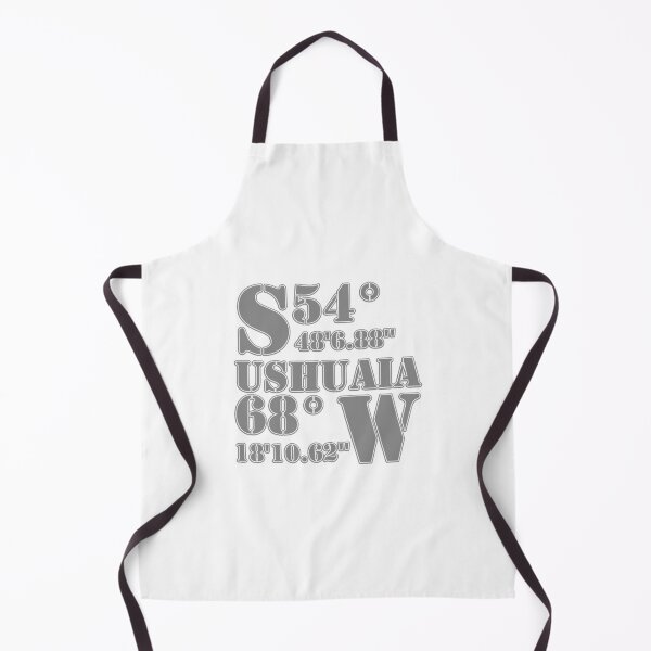 Item preview, Ushuaia - Latitude and Longitude designed and sold by CoolYule.