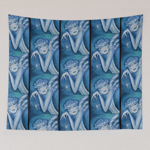Item preview, Guardian Angel with a blue star  designed and sold by selinamend21.