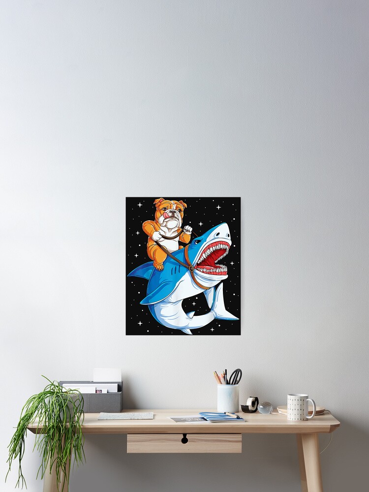 English Bulldog Shark T Shirt Kids Space Galaxy Jawsome Gift English Bulldog Shark T Shirt Kids Space Galaxy Jawsome Gift
