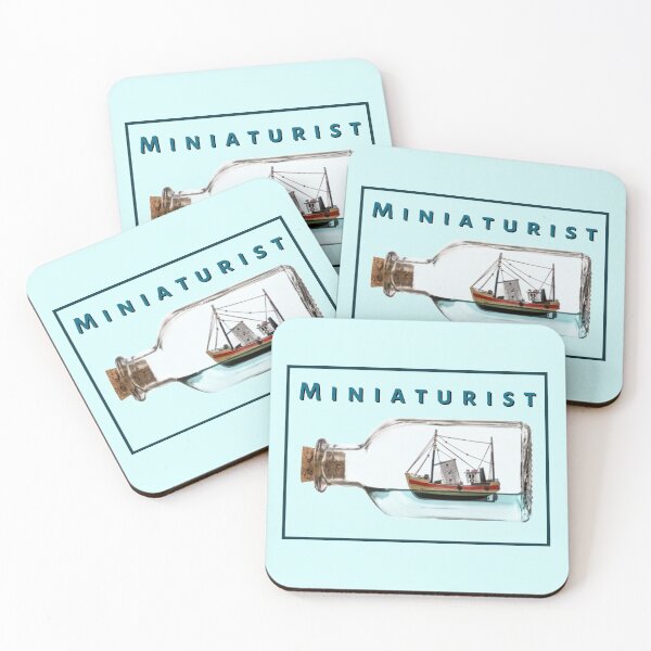Item preview, Miniaturist Tshirt Tee Shirt Miniature Maker Hobbyist Cute Funny Kawaii Graphic Cartoony Design for Apparel Accessories Home Decor Skins Totes Bags Wall Art Stickers designed and sold by Rocbebe.
