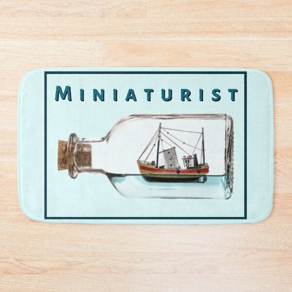 Item preview, Miniaturist Tshirt Tee Shirt Miniature Maker Hobbyist Cute Funny Kawaii Graphic Cartoony Design for Apparel Accessories Home Decor Skins Totes Bags Wall Art Stickers designed and sold by Rocbebe.