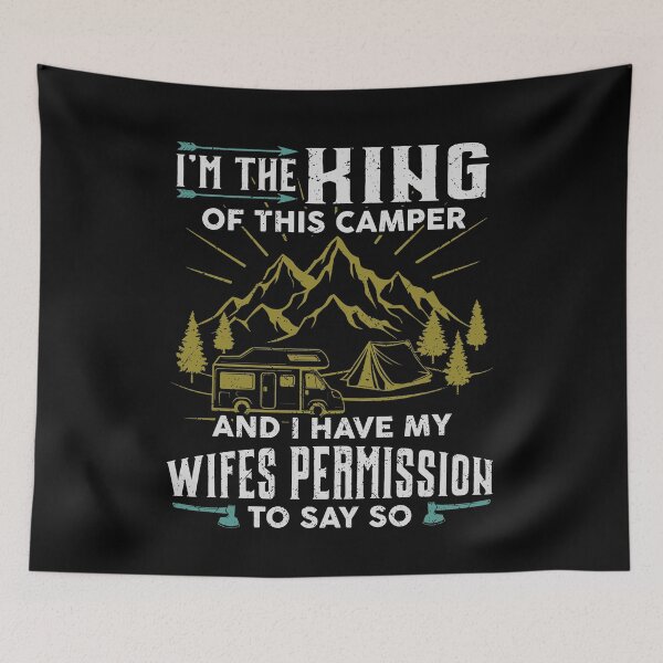 Item preview, Camping Men Kids Camper RV Vacation Camping Husband designed and sold by elisamarez97.