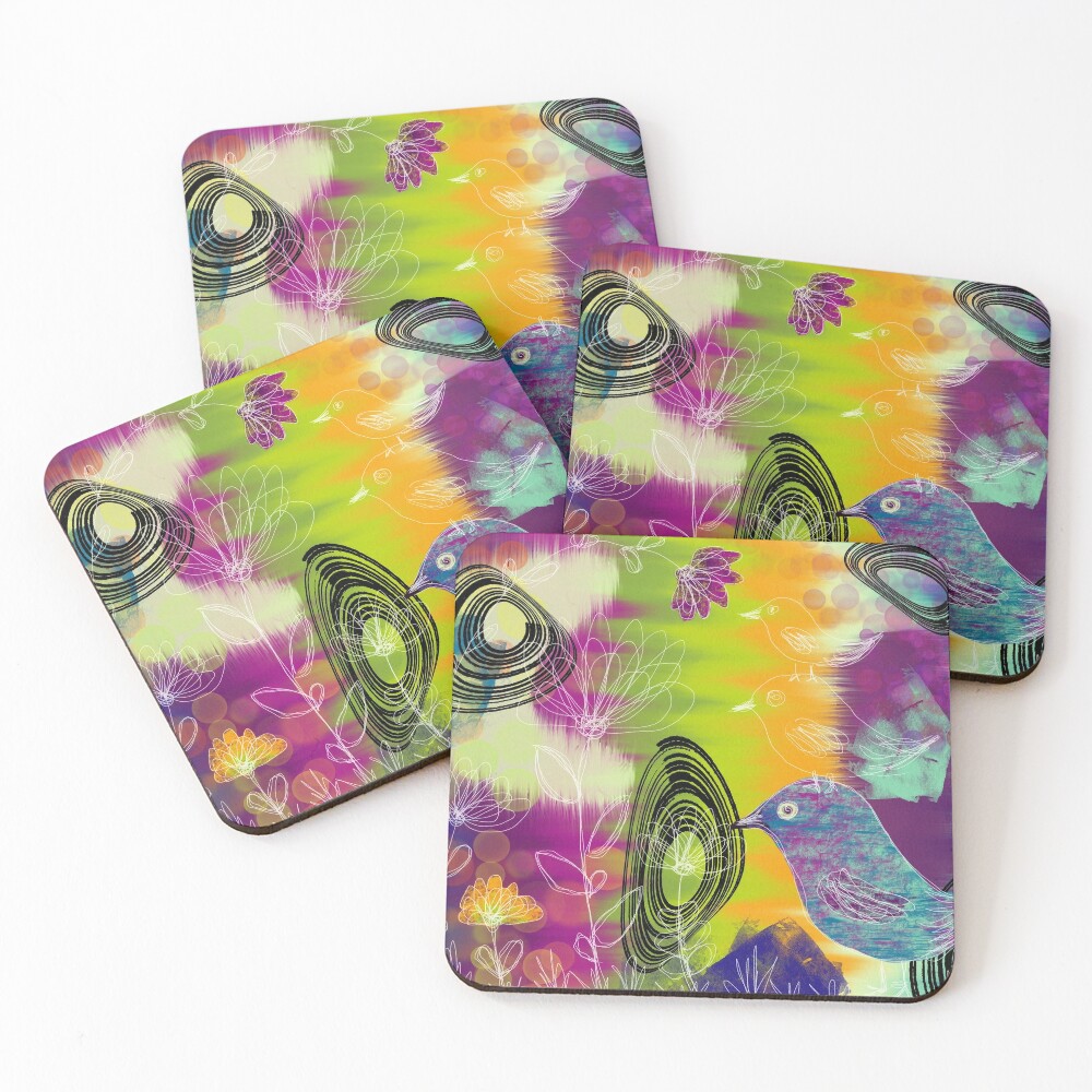 Item preview, Coasters (Set of 4) designed and sold by JenniferMakesIt.