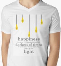 happiness // albus dumbledore Men's V-Neck T-Shirt