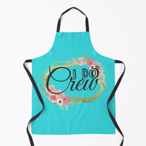 Item preview, Bridesmaid Crew with Gold Flora Frame designed and sold by NewTrendings.