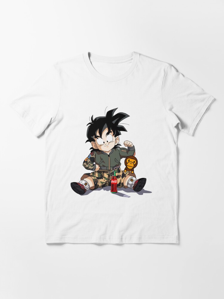 Camiseta «Dragon Supreme Bape Goku Goten Gohan Vegeta Accesorios» Shanekanarkevic | Redbubble