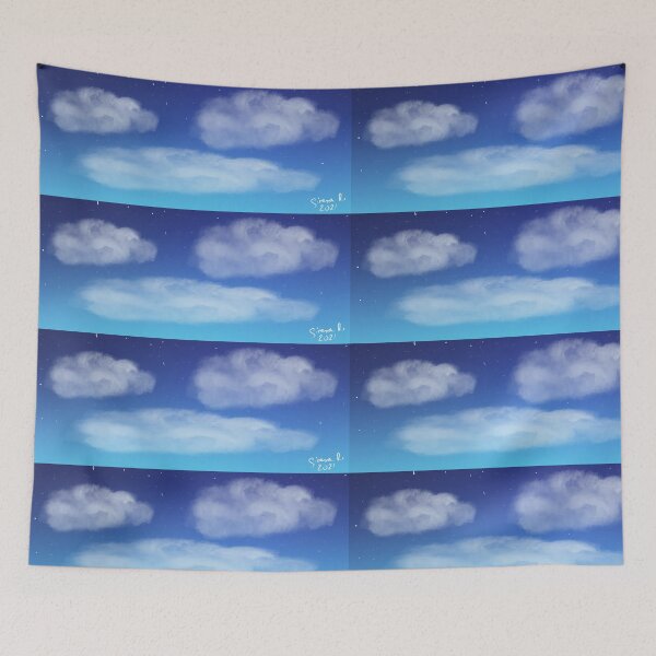 Item preview, Fluffy Clouds  designed and sold by QueenBubbleshop.