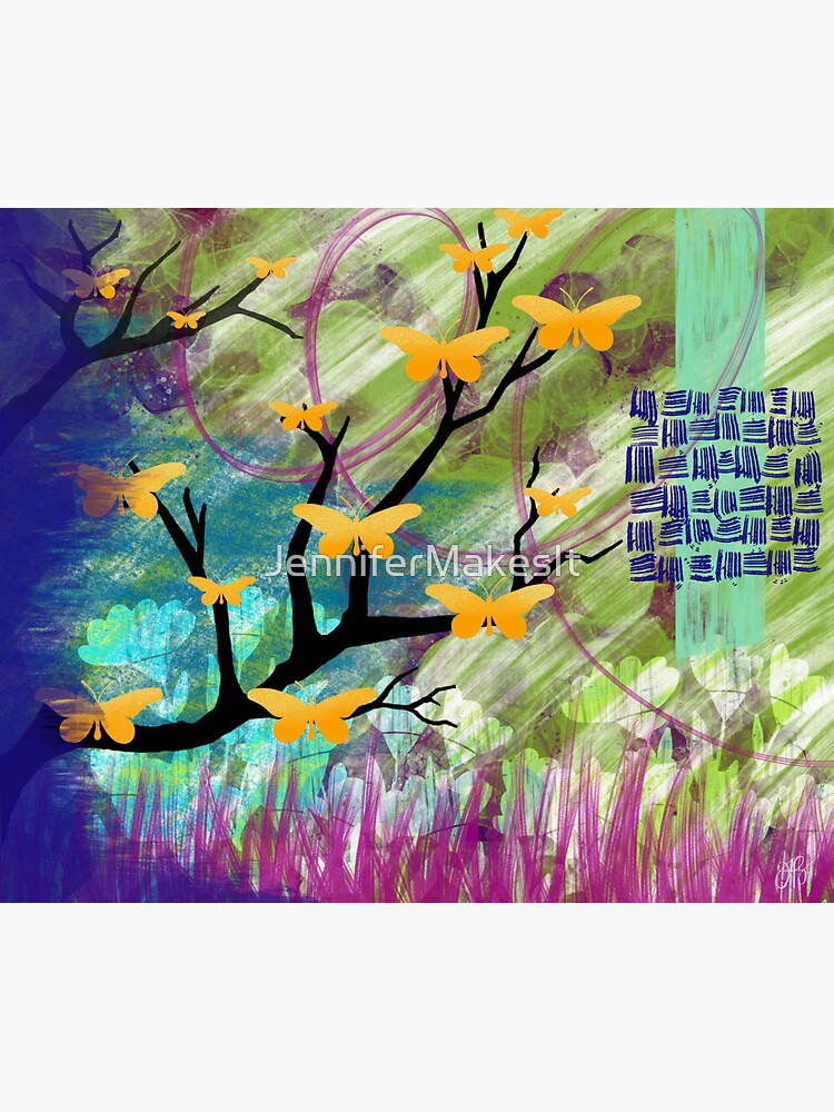Enchanted Butterfly Forest by JenniferMakesIt
