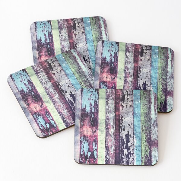 Item preview, Vintage Reclaimed Blue-Green Wooden Boards Art Photo designed and sold by DEC02.
