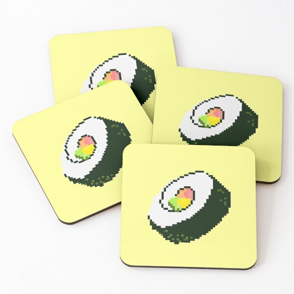 Item preview, Futomaki Sushi Pixel Art designed and sold by ASOE.