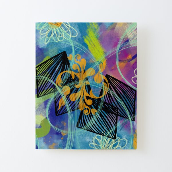 Flourish Canvas Mounted Print