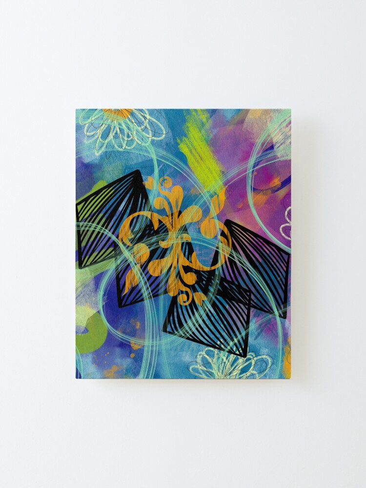 Alternate view of Flourish Mounted Print