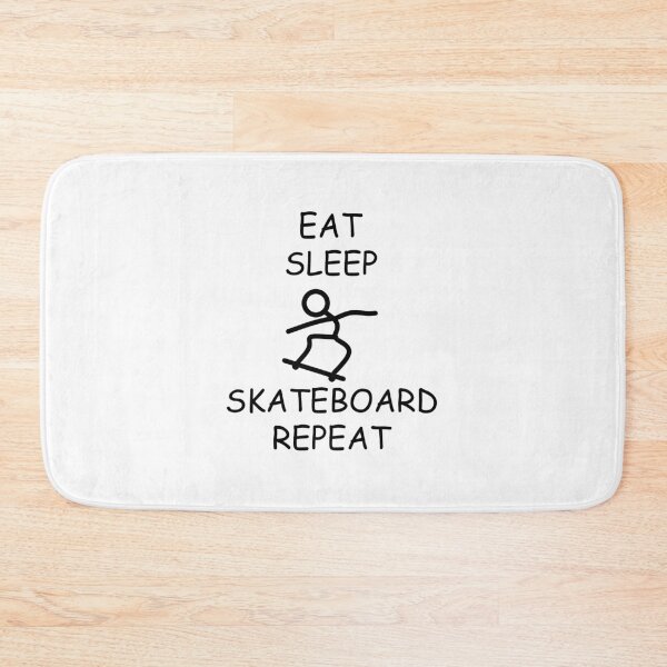 Item preview, EAT SLEEP SKATEBOARD REPEAT designed and sold by DomGDesign.