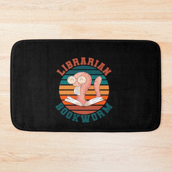 Item preview, Librarian Bookworm Funny Book Lovers Gift designed and sold by Hema Thilakaratne.