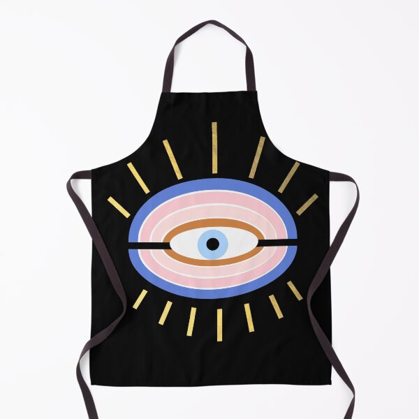Item preview, Retro evil eye - black & gold designed and sold by Gale Switzer.