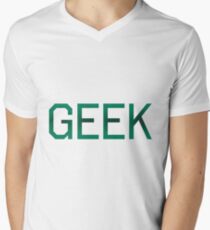 Geek Men's V-Neck T-Shirt